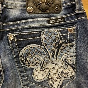 Miss me jeans 28 x 35 long boot cut